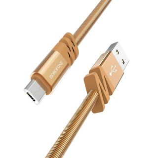 Dây Cáp Sạc Thép Không Gỉ BX27 Borofone Cổng Micro