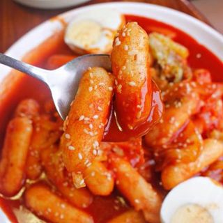 500g Bánh Gạo tokbokki Green Foods Nhân Phô Mai Hàn Quốc