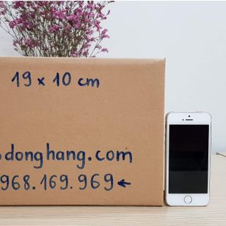 Hộp Carton 20x10x30 cm sóng E/B 3 lớp - Hộp ship cod - Hộp đóng hàng giá sỉ