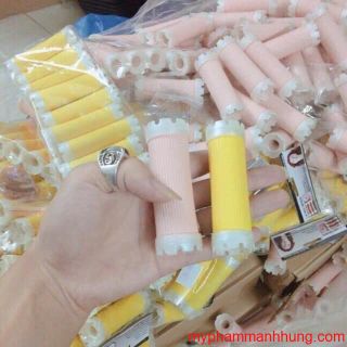 Trục lô uốn tóc xoăn lạnh dạng xốp túi 10 chiếc