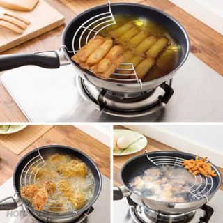 Vỉ Gác Chảo Chiên Bằng Inox