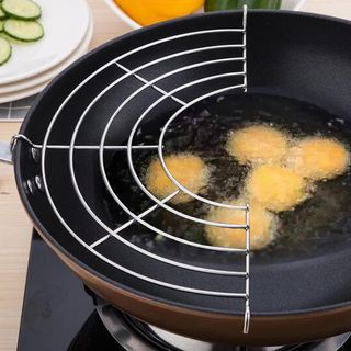 Vỉ Gác Chảo Chiên Bằng Inox