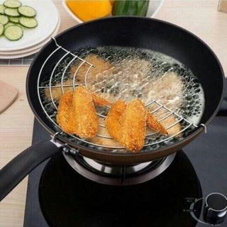 Vỉ Gác Chảo Chiên Bằng Inox