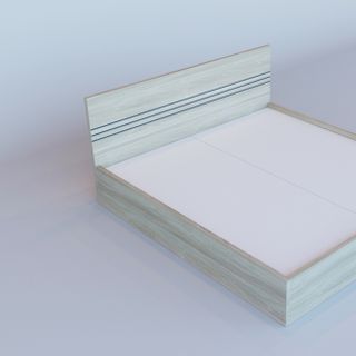 Giường gỗ công nghiệp 1600x2000