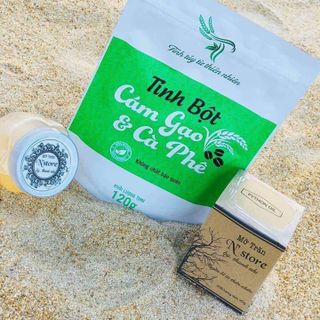 Combo Cám gạo Cafe và Mỡ trăn