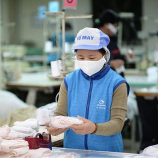 KHẨU TRANG KHÁNG KHUẨN DỆT KIM ĐÔNG XUÂN