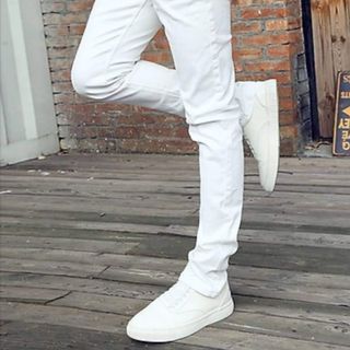 Quần Jeans nam thời trang cao cấp màu trắng