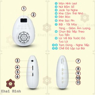 Máy Nghe Tiếng Anh Giọt Nước
