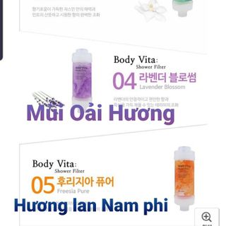 VÒI SEN VÀ LÕI LỌC VITAMIN BODY VITA SHOWER FILTER HÀN QUỐC