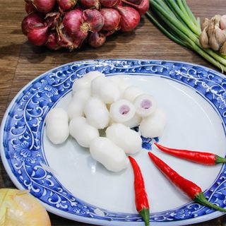 500g Bánh Gạo tokbokki Green Foods Nhân Khoai Môn Hàn Quốc