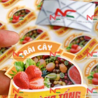 In tem giấy tem sữa tem trong decal các loại mẫu giấy A3