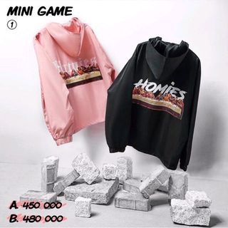 Áo Khoác Dù Unisex Homies