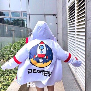 Áo Khoác Dù Unisex DEGREY SPACE