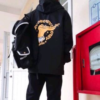 Áo Khoác Dù Unisex Cá Sấu