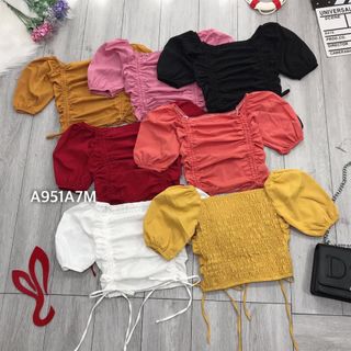 ÁO CROP RÚT DÂY giá sỉ