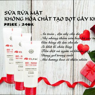 SỮA RỬA MẶT TIÊU MỤN