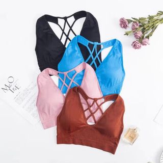 Áo tập 3 lỗ bra dây 2020 - M1