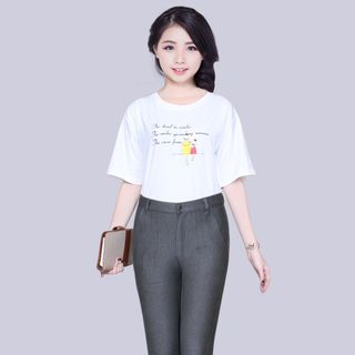 Quần Lững Thun Coton Nữ Co Giản Tts ThL01
