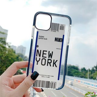 Ốp LƯNG ĐỤC MÃ VẠCH các nước viền màu