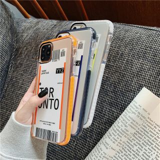 Ốp LƯNG ĐỤC MÃ VẠCH các nước viền màu