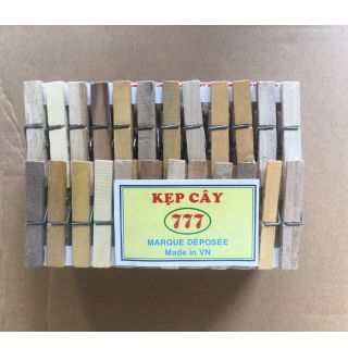 Kẹp phơi đồ - kẹp gỗ - kẹp cây-MS K02