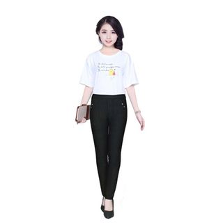 Quần Dài Thun Coton Lưng Chum 2 Nút Túi Tts Dth06