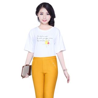 Quần Dài Thun Coton Lưng Chum 2 Nút Túi Tts Dth06