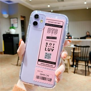 Ốp lưng TRONG MÃ VẠCH BTS màu