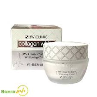 Kem dưỡng trắng da 3W Clinic Collagen Whitening Cream giá sỉ