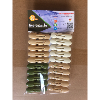 Kẹp nhựa phơi đồ cao cấp nhỏ-MS K01