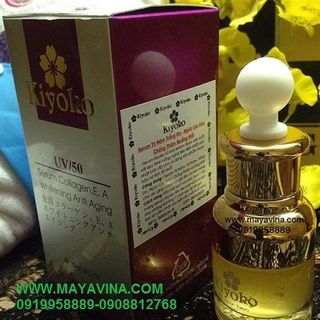 Dòng kiyoko kem body tắm trắng serum nhật bản