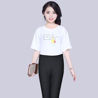Quần Lững Thun Coton 10 Nút Nữ Co Giản Tts ThL02