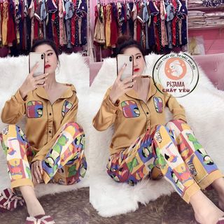 Pijama lụa satin