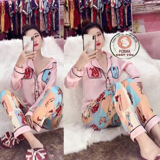 Pijama lụa satin