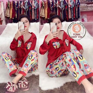 Pijama lụa satin