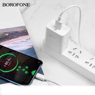 Bộ Cóc Cáp Sạc Borofone CD2 30A 25W Cổng Lightning