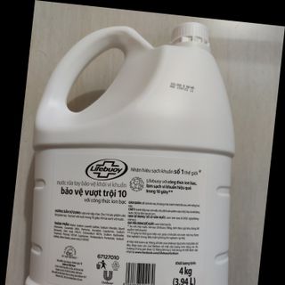 Nước rửa tay lifebuoy can 4kg