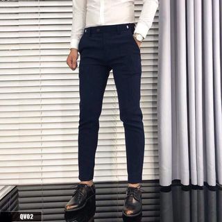 Quần Tây Âu Cao Cấp Co Dãn Nhẹ