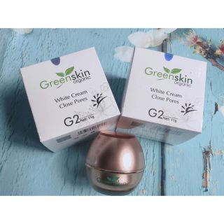 Kem Dưỡng trắng da GREENSKIN ORGANIC WHITE CREAM CLOSE PORES G2 15g