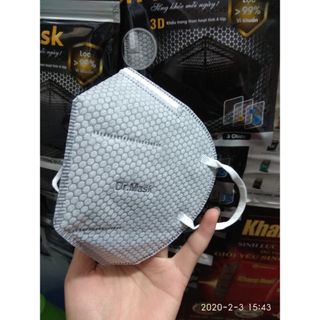 Khẩu trang 3D Dr Mák 4 lớp