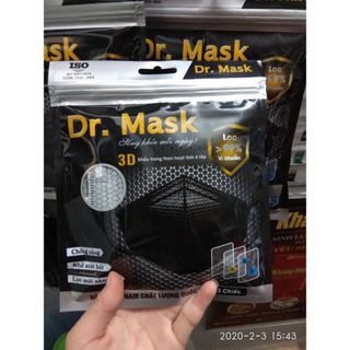 Khẩu trang 3D Dr Mák 4 lớp