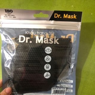 Khẩu trang 3D Dr Mák 4 lớp