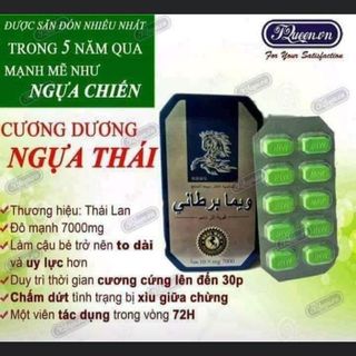 ️️Ngựa Thái Xanh 7000mg - Hộp 10 viên - Đẳng cấp Quý Ông