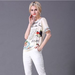 ÁO NỮ VOAN LỤA CAO CẤP - TTMS1074