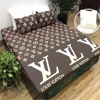 Ga gối poly cotton m2/m6/m8/2m2 1 ga và 2 vỏ gối nằm