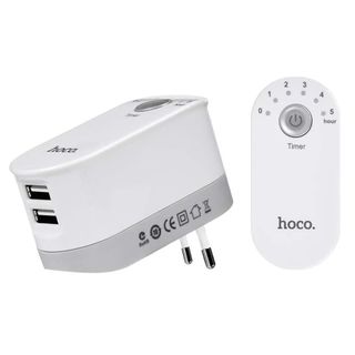Hoco - Cóc sạc hẹn giờ 2 cổng USB US - C16 giá sỉ