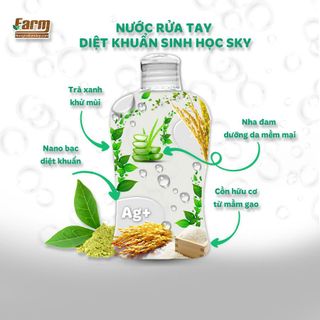 Nước rửa tay khô Nano Bạc - SKY HAND SANITIZER