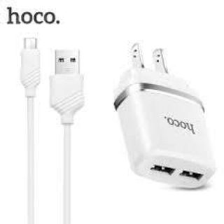 HOCO - Cóc Sạc 2 cổng USB C12 - 1