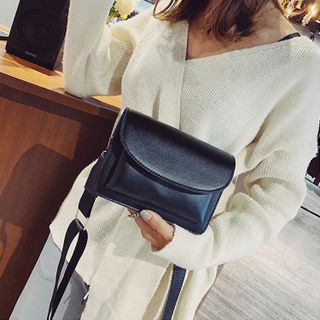 Túi Đeo Chéo Nữ Da Trơn Bì Thư D9154