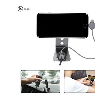 HOCO - P8 Giá đỡ đa năng - Cáp 3 trong 1 Từ Tính